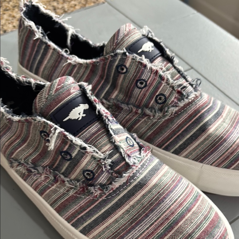 2 for 20$ NWOT Rocket Dog Multicolor Striped Sneakers